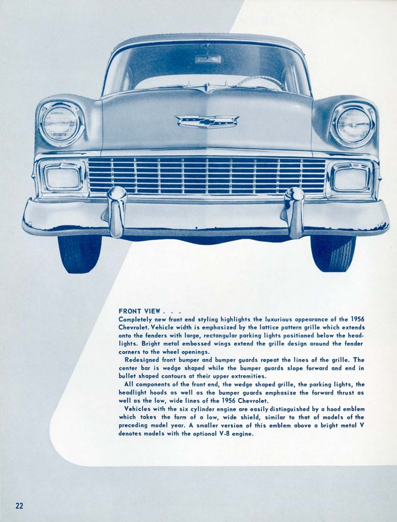 1956 Chevrolet Engineering Features Brochure Page 40